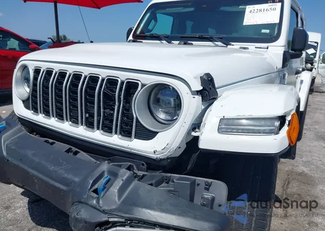 2024 Jeep Wrangler 4Xe Sahara 4Xe из США, поврежденный, VIN 1C4RJXP67RW235626